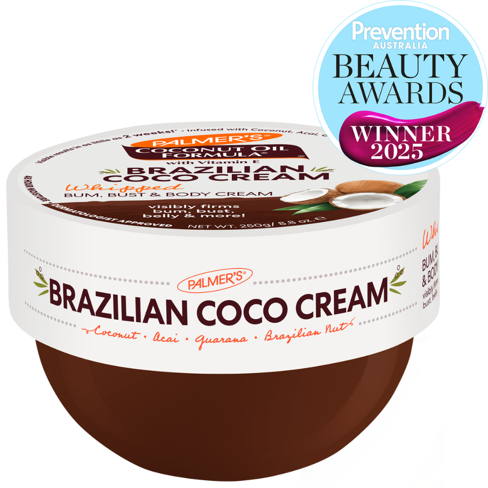 Palmer's Brazilian Coco Whipped Body Cream - Prevention Australia's BEST BODY BUTTER of 2025!